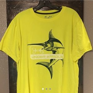 UNDER ARMOR FISHING SHIRT
